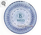 Bally's, Las Vegas - Green imprint Glass Ashtray