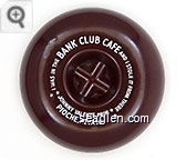 I Was In The Bank Club Cafe And I Stole It From There, Johnny Valente, Prop., Pioche, Nevada - White imprint Plastic Ashtray