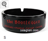 the Bootlegger, Cocktails - Maria's Italian Cuisine - Red imprint Glass Ashtray