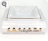 Caesars - Gold imprint Porcelain Ashtray