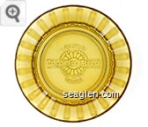 Colorado Belle, Hotel & Casino, Laughlin, Nevada - Molded imprint Glass Ashtray