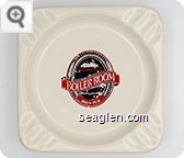 Colorado Belle, Boiler Room, Laughlin, Brew Pub - Red, black and yellow imprint Porcelain Ashtray