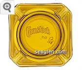Comstock Hotel, Casino, Downtown Reno - Molded imprint Glass Ashtray