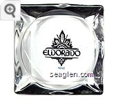 Eldorado, Reno - Black imprint Glass Ashtray