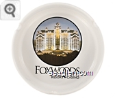 Foxwoods, Resort - Casino - Black imprint Porcelain Ashtray