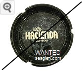Hacienda, Las Vegas - Gold imprint Porcelain Ashtray