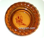Harolds Club, Reno - Red imprint Glass Ashtray