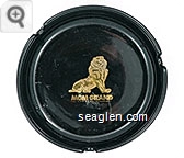MGM Grand, The City of Entertainment - Gold imprint Porcelain Ashtray