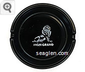 MGM Grand - White imprint Porcelain Ashtray