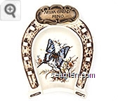 MGM Grand, Reno - Brown imprint Porcelain Ashtray