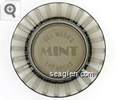 Del Webb's Mint, Las Vegas - Etched imprint Glass Ashtray