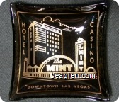 The Mint Hotel Casino ''Downtown Las Vegas'' - Gold imprint Glass Ashtray