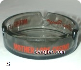 Mother Lode Hotel, Mother Lode Casino, Carson City's Finest - Red imprint Glass Ashtray