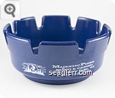 Majestic Pines Bingo & Casino, Black River Falls, WI, 1-800-657-4621 - White imprint Plastic Ashtray