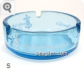 Smith's North Shore Club, The Place To Dine Since ''49'', North Lake Tahoe - Crystal Bay, Nevada - White imprint Glass Ashtray