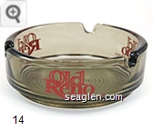 Old Reno Casino - Red imprint Glass Ashtray