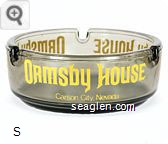 Ormsby House, Carson City, Nevada - Yellow imprint Glass Ashtray