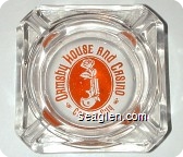 Ormsby House and Casino, Carson City - Orange imprint Glass Ashtray
