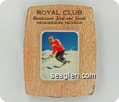 Royal Club, Henderson's First and Finest, Henderson, Nevada - Black imprint Metal Ashtray