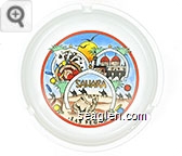 Sahara, Las Vegas - Multi imprint Porcelain Ashtray