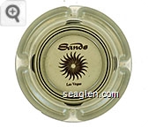 Sands, Las Vegas - Brown imprint Glass Ashtray
