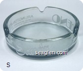Sands Hotel Casino, Downtown Reno, Arlington at Third, Reno, Nevada 89501- (702) 348-2200, Toll Free Reservations - 800-648-3553 - White imprint Glass Ashtray