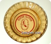 Silver Slipper, Las Vegas - Red imprint Glass Ashtray