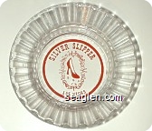 Silver Slipper, Las Vegas - Red imprint Glass Ashtray